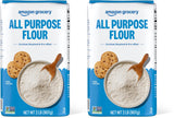 Amazon Grocery, All Purpose Flour, 5 Lb – Family-Sized Baking Pantry Staple for Weekend Cooking