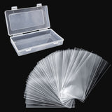 Tamper-Proof Double-Button Banknote Case with 100 Sleeves – Safekeeping for High-Value Currency