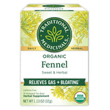 Traditional Medicinals Organic Fennel Tea – Nightly Herbal Companion for Gut Calm