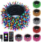 Minetom 82ft Color Changing Twinkle Lights – Modern Home Ambiance Lighting for Indoor and Outdoor Spaces