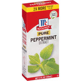 McCormick Pure Peppermint Extract, 2 fl oz – Valentine's Day Gift for the Home Mixologist, Pantry Essential