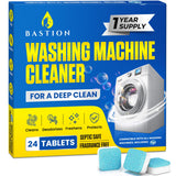 Laundry Tub Cleaner Tablets 24 Pack – Intentional Home Maintenance, Septic-Safe Descaler for Hard Water