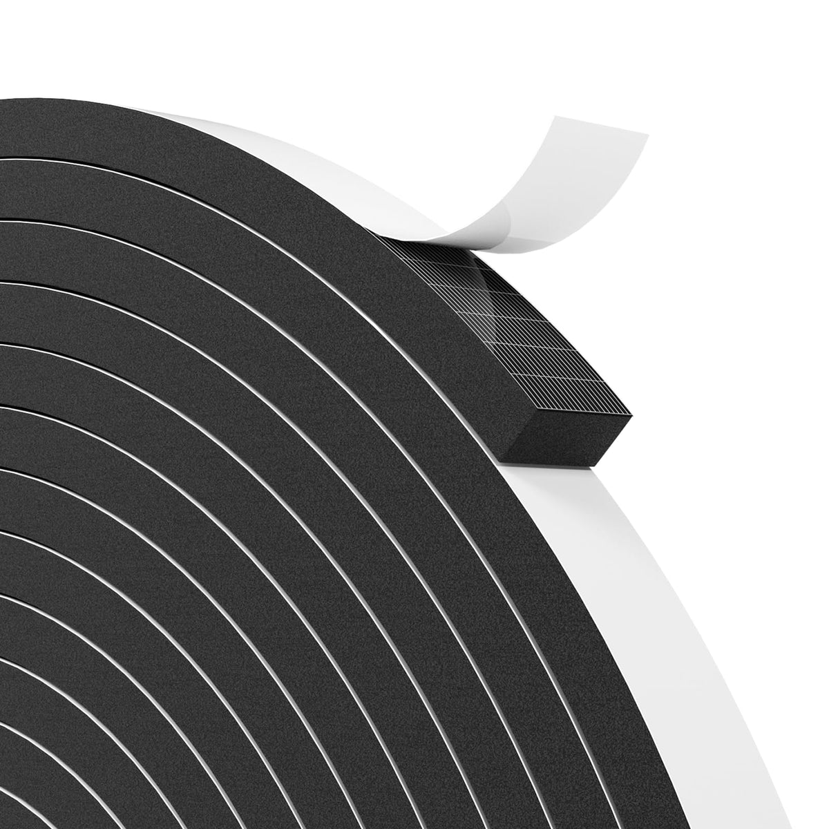 33FT (1/4"×1/2") - Black