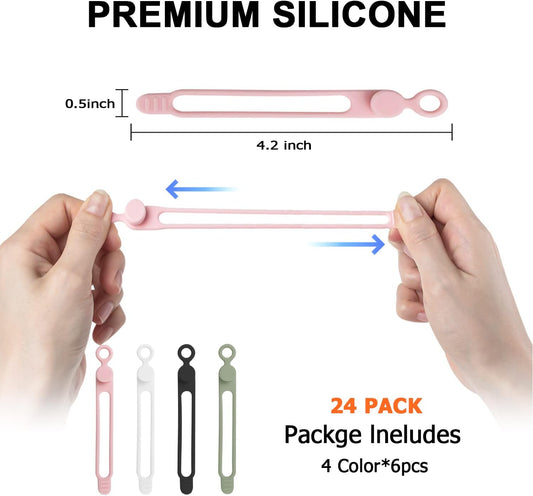 4.2-inch standard length with optional 7.1-inch size for thicker cable bundles
