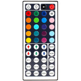 FantastcLED 44 Key LED Remote – Simple Infrared Strip Light Controller 5050 2835 3528, Less is More Design