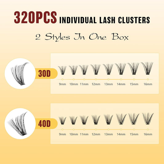 45 product variants covering densities from 10d to 100d, c and d curls, and length mixes (8-14, 9-16, 12-18mm)
