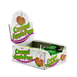 Tootsie Roll Caramel Apple Suckers – Allergy-Safe Goody Bag Fillers for Kids' Birthdays, Bulk 48 Count