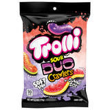 Trolli Sour Brite Duo Crawlers Gummy Worms – Resealable Bulk Snack for Pool Parties, Backyard BBQs, and Outdoor Movie Nights