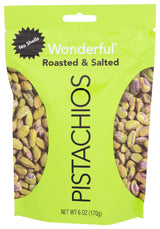 Wonderful Pistachios Roasted & Salted Shelled — Family Pantry Snack for Park Days and Playdates