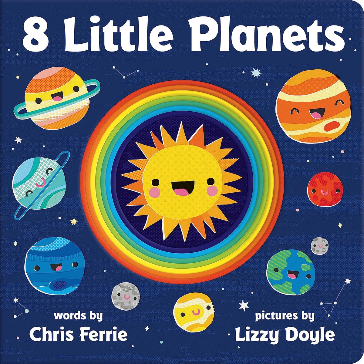 8 Little Planets – Ready-to-Give Board Book for a Grandchild's Special Day