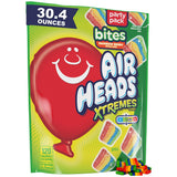Airheads Xtremes Sour Candy Bites, Rainbow Berry, 30.4 oz Bulk Bag – Nut Free and Peanut Free Classroom Safe Individually Wrapped Chewy Treats