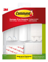 Command Picture Hanging Kit – Damage-Free Decor Hanger for Playroom Art and Growth Charts