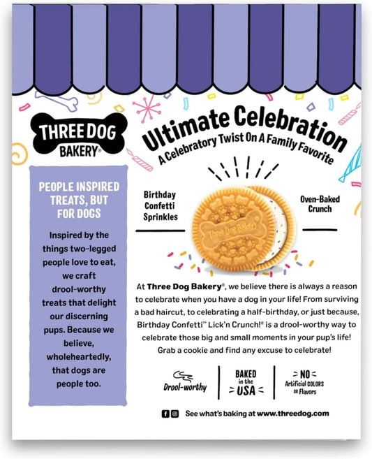 birthday cake–inspired aroma and flavor profile