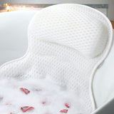 Ozyalo Premium Bath Pillow – Patented Ergonomic Design for a High-End Home Spa Experience in Any Bathtub