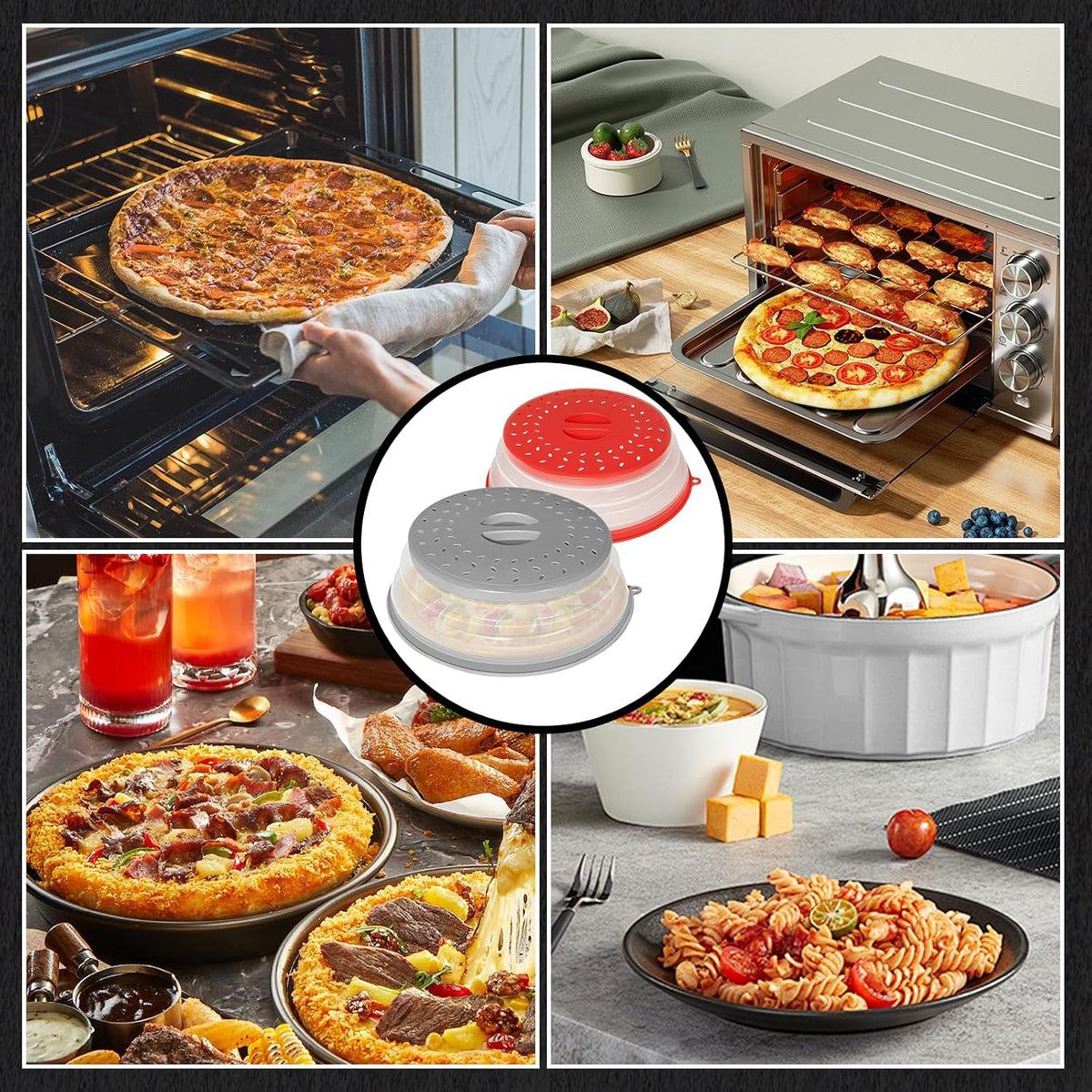 Brand 2-Pack Collapsible Cover – Space-Saving Design for Less-Is-More Small Kitchens