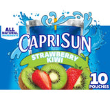 Hi-C Pokemon Strawberry Kiwi Pouches – Sports Practice Cooler Drink for Active Kids, 30 Pack