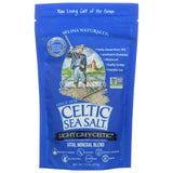 Celtic Sea Salt Light Grey Pouch 8 oz – Portable Finishing Salt for Grilling and Patio Dinners