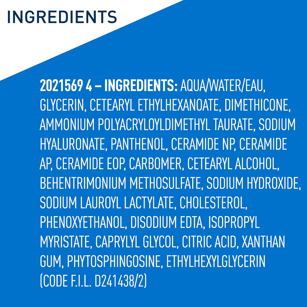 CeraVe Hyaluronic Acid Serum – Streamlined Hydration Step for a Clean, Uncluttered Vanity, 1 oz