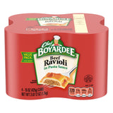 Chef Boyardee Beef Ravioli Bulk Pack – Kid-Friendly Lunchbox Backup and Pantry Staple for the Family Kitchen