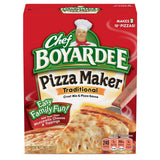 Chef Boyardee Cheese Pizza Maker 31.85 oz – Hands-On Pizza Craft Kit for Children, No Artificial Flavors or Colors