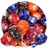 The Hampton Popcorn & Candy Company Roll Pops Chocolate Center Fruit Lollipops – Grab-and-Go Outdoor Event Candy for Park Gatherings, 2lb Bulk