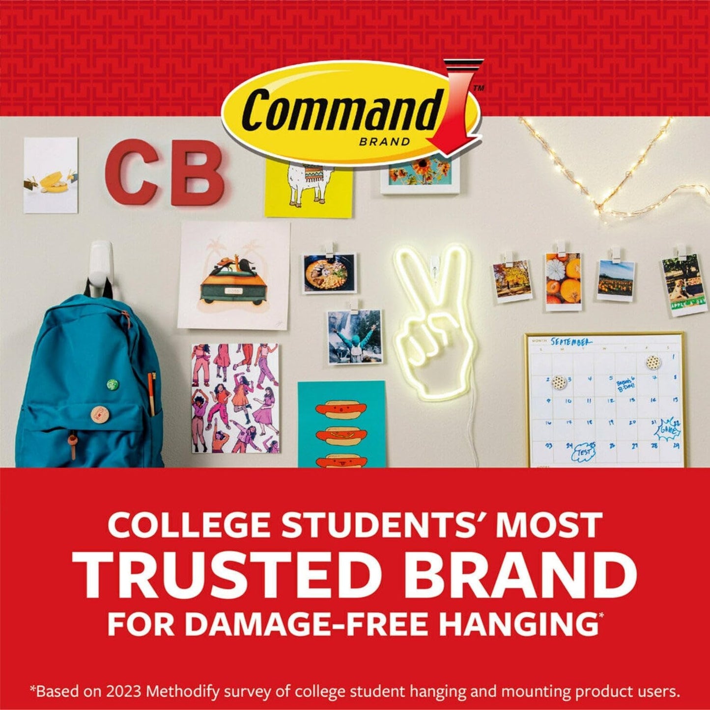 Command Transparent Clips for Intentional Living – Simple, Damage-Free Way to Hang Seasonal Decor