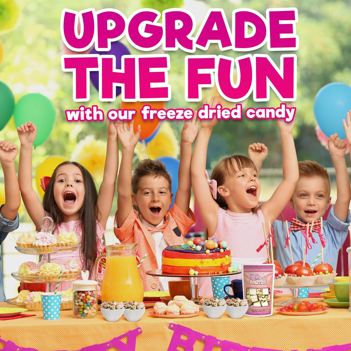 Crunchy Freeze Dried Ice Cream Sandwich Bites – Fun Housewarming and Valentine's Day Gift for Women and Men