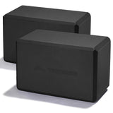 Trideer Yoga Blocks 2 Pack – Mindful Home Yoga Practice for Deep Stretching and Joint Support