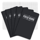 Elan Publishing Company Field Notebook – Weather-Smart Pocket Memo Book for Camping Trips, 3.5x5.5 Inch Graph Journal, Pack of 5