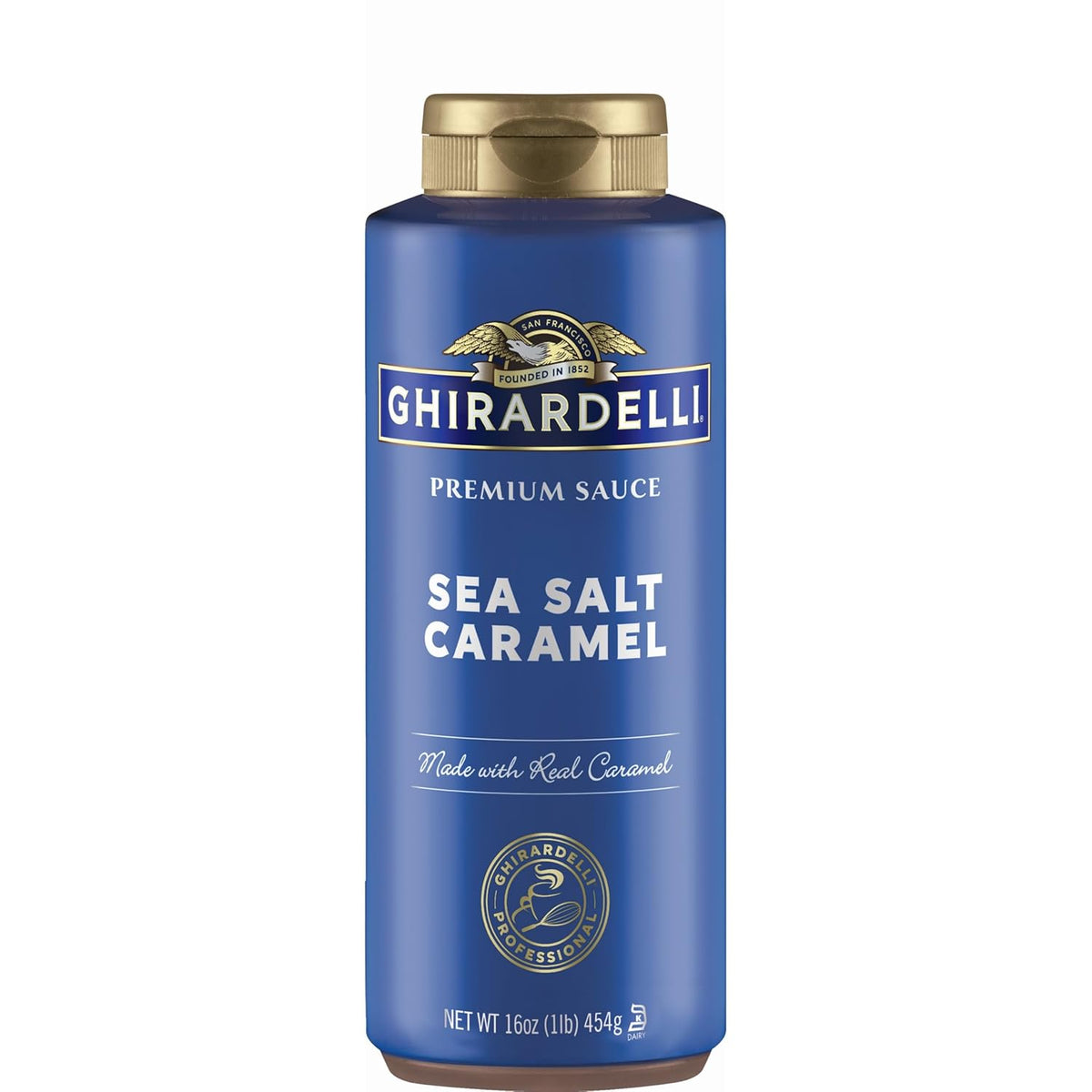 Ghirardelli Caramel Sauce Squeeze Bottle – Versatile Drizzle for Family Breakfasts and Desserts