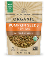 Good Sense Roasted Pepitas – Portable Snack for Camping, Hiking, and Patio Lounging