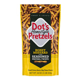 Dot's Pretzels Honey Mustard Pretzel Snacks – Portable Outdoor Snack for Road Trips, Tailgates, and Backyard Parties, 16oz Resealable
