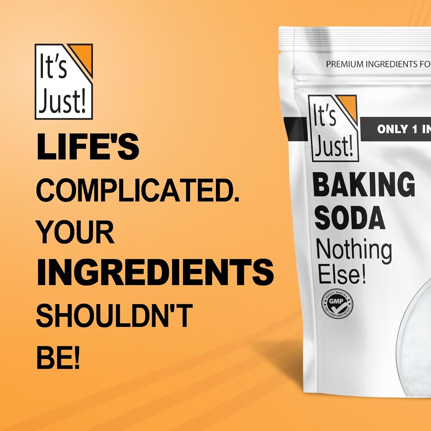 It's Just - Baking Soda for Clutter-Free Living: Replace Specialty Products with One Bag
