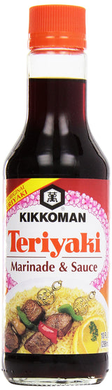 Kikkoman Teriyaki Sauce – Brush-On Glaze for Grilled Chicken, Salmon, and Tofu on the Patio