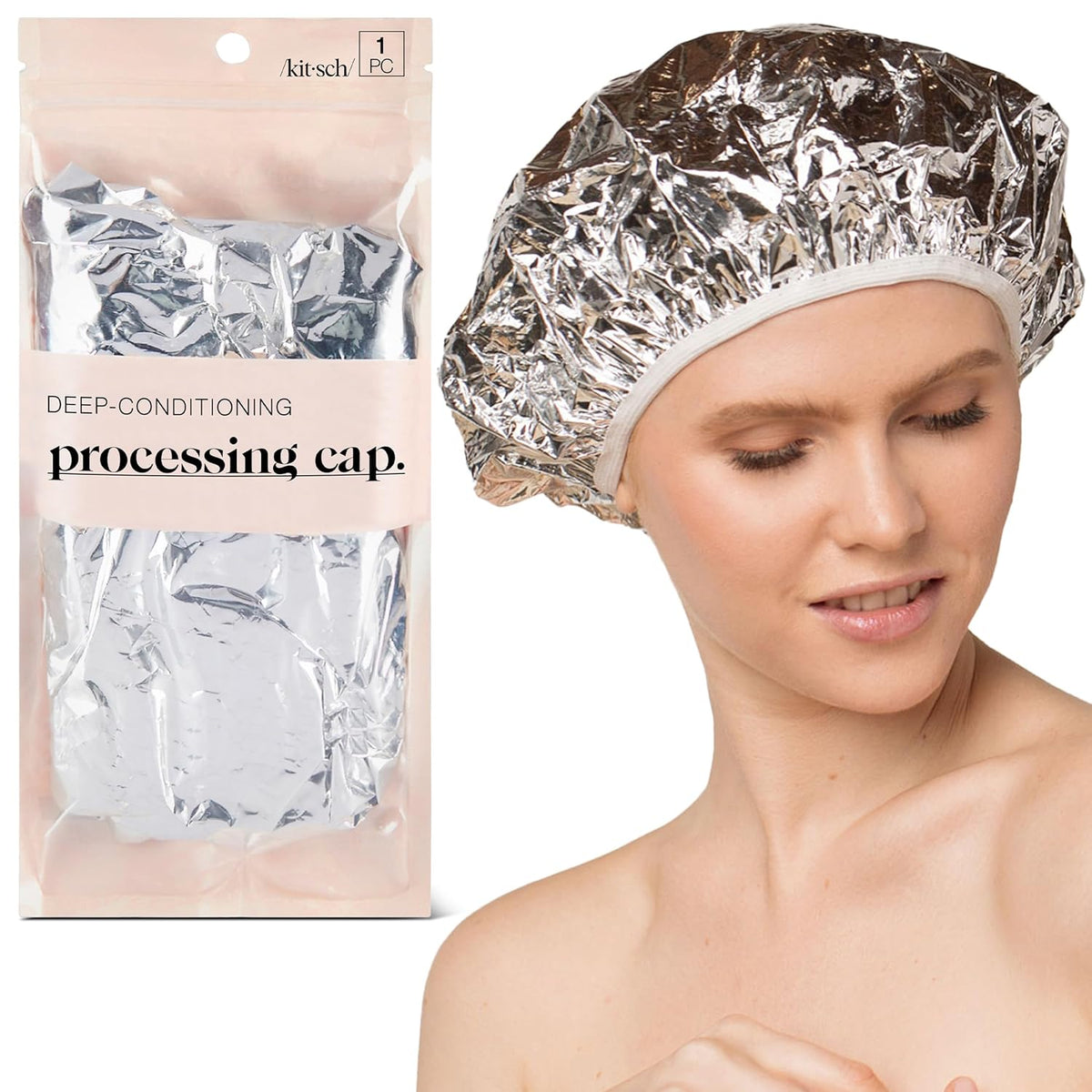 Kitsch Aluminum Foil Heat Cap – High-End Heat Cap for Color-Treated and Permed Hair