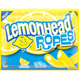 Lemonhead Ropes Soft Lemon Licorice Candy – Afternoon Pick-Me-Up Treat for Self-Care, 9 oz