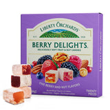 Liberty Orchards Berry Delights – Clean-Ingredient Sweet Snack Replacement for Chocolate, Vegan & Gluten-Free 10 Oz