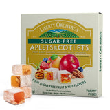 Liberty Orchards Sugar Free Aplets & Cotlets - Crafted Fruit and Nut Lokum Variety, 8 oz Gourmet Dessert
