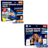 Washing Machine Cleaner Tablets – Minimal-Design Washer Maintenance for Septic-Safe Cleaning, 28 Count
