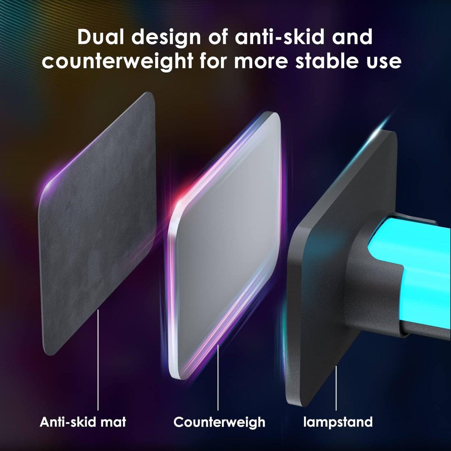 LUMI RGB Light Bar – Bedroom Gaming Station Light with App and Remote Control