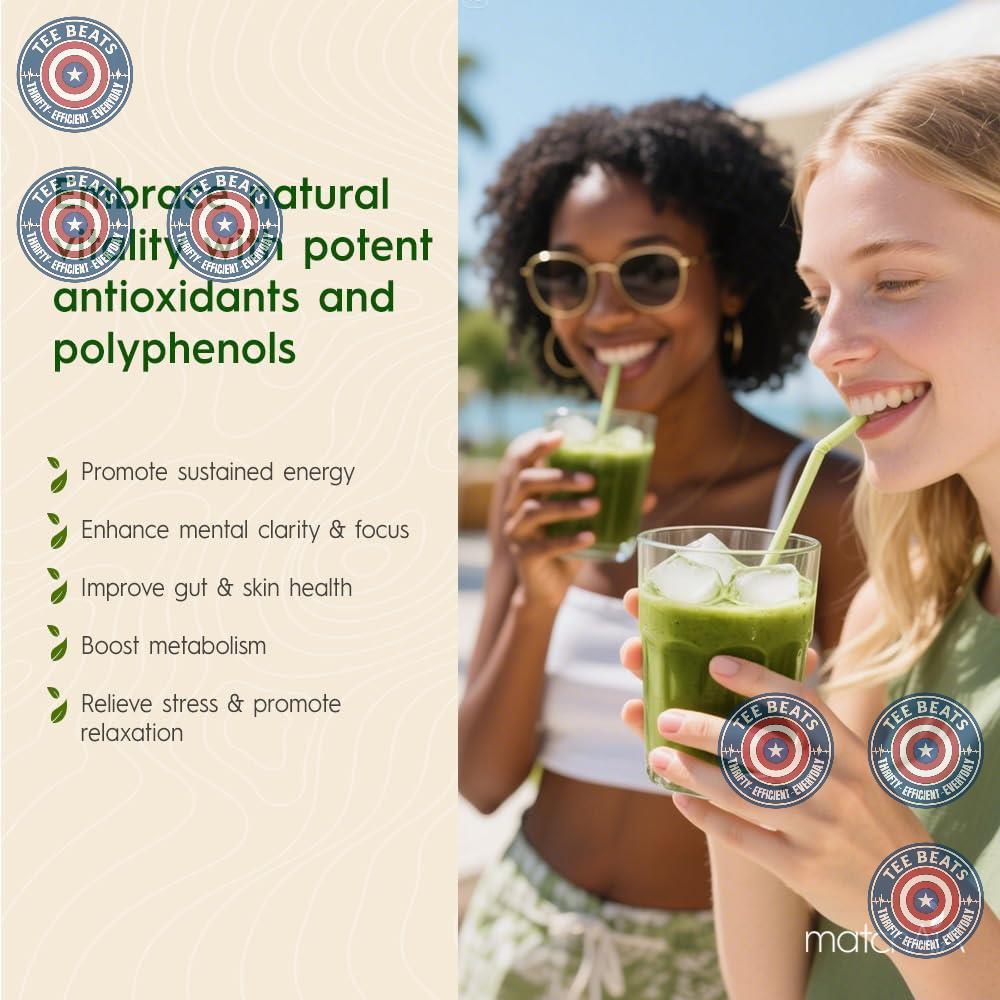 MatchAiA Matcha Powder – Jitter-Free Coffee Alternative for Deep Work and Study Sessions