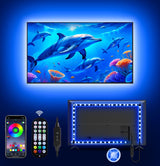 MATICOD LED Lights for TV – Modern Home Theater Accent Lighting, USB Powered 5050 RGB