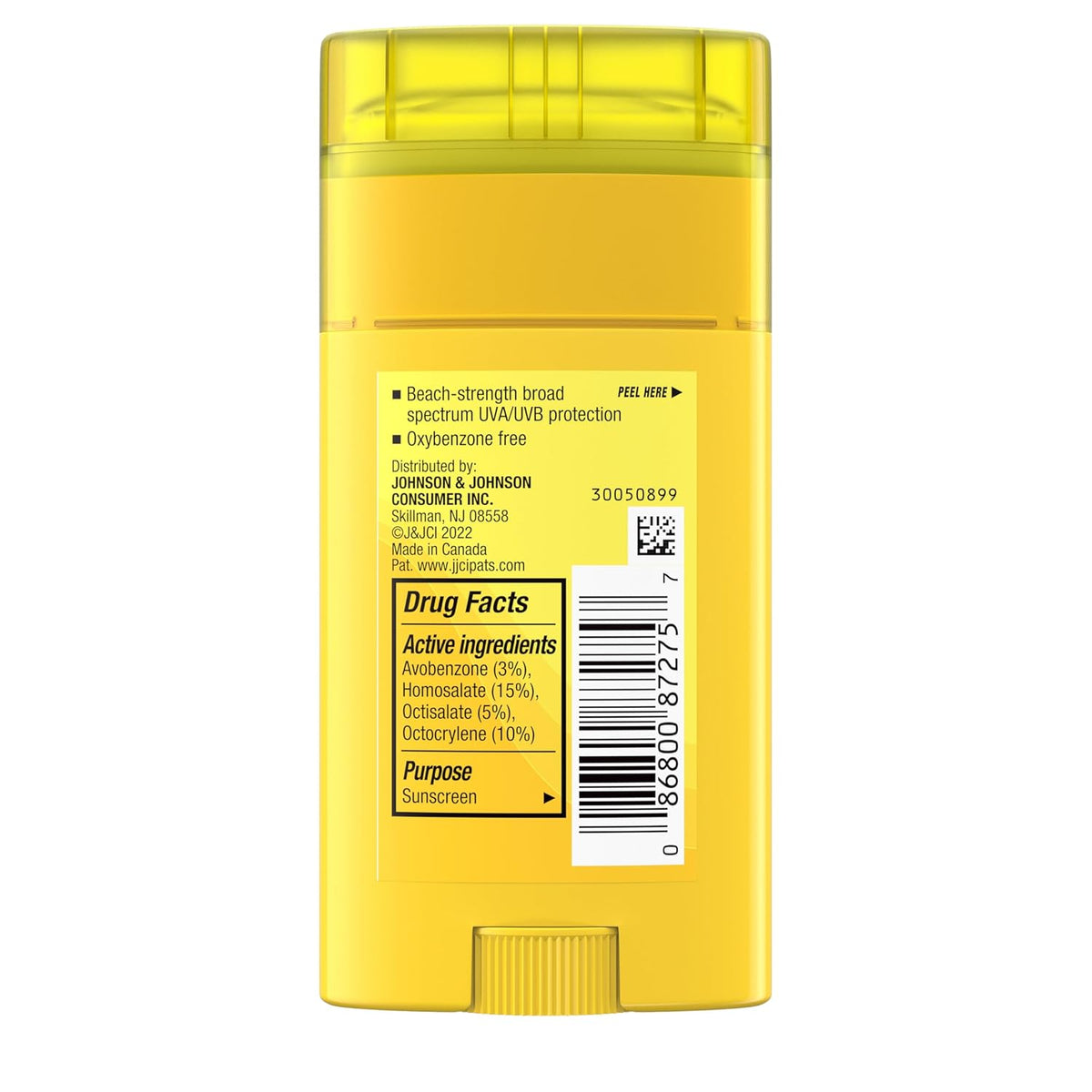 Neutrogena Beach Defense Sunscreen Stick SPF 50 – Travel Size Sun Protection for Resort Vacations and Hotel Stays