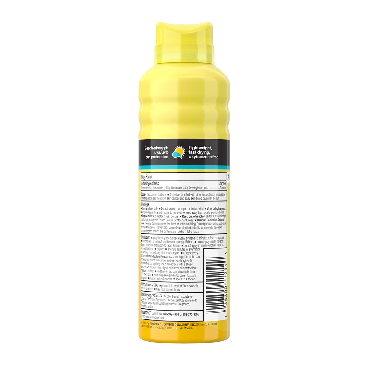 Neutrogena Sunscreen Spray SPF 50 – Comfortable, Non-Greasy UV Care for Daily Wellness Routines
