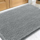 OLANLY Plush Pet Comfort Mat – Therapeutic Chenille Crate Liner and Entry Mat, Soft Surface for Joint Relief in Older Dogs
