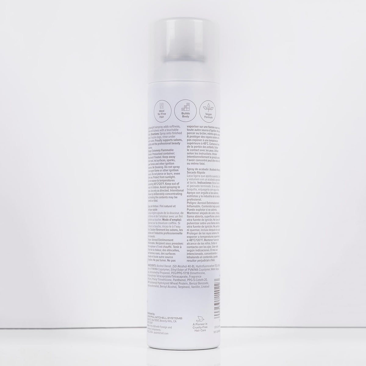 Paul Mitchell Super Clean Light Hairspray – Luxury Gift-Ready Haircare, Color-Safe Lightweight Formula for Refined Styling