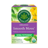Traditional Medicinals Smooth Move – Peppermint Wellness Tea for Bedroom Rituals and Stress-Free Mornings