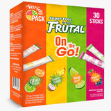 Frutal On-The-Go! Powdered Water Flavoring – Calorie-Conscious Hydration for Self-Care Focused Adults, 5 Calorie Stick Packs