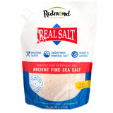 REMDOND Real Sea Salt - Sophisticated Pantry Salt for Connoisseurs, Sommeliers, and Curated Culinary Collections, 26 oz Pouch