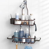 Hanging Shower Caddy Over Shower Head - Bridal Shower Gift for Couples Setting Up Their First Apartment